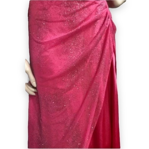 Jump Apparel By Wendye Chaitin Strapless Dress Sparkle 5/6 - Picture 5 of 7